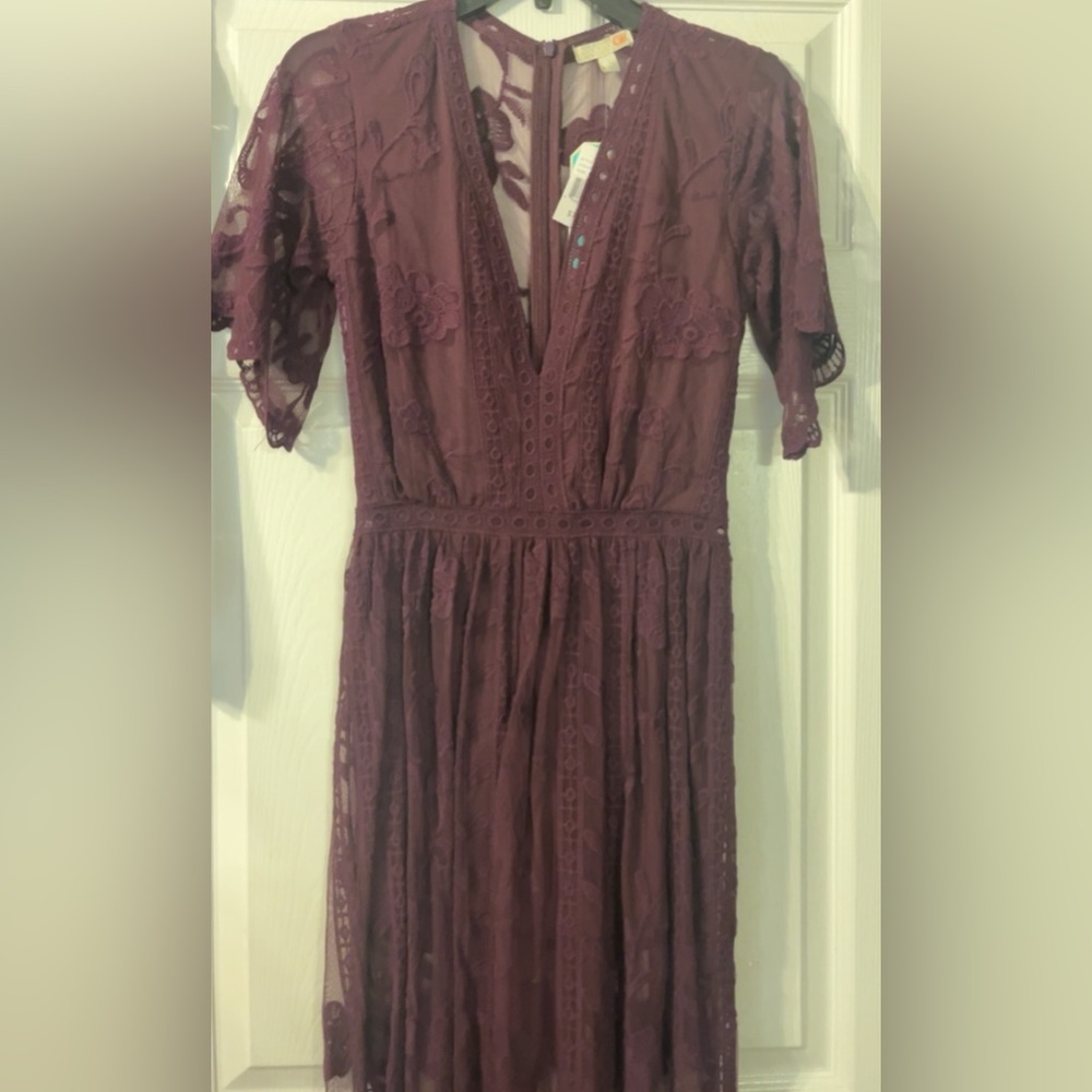 Women BG lace maxi dress